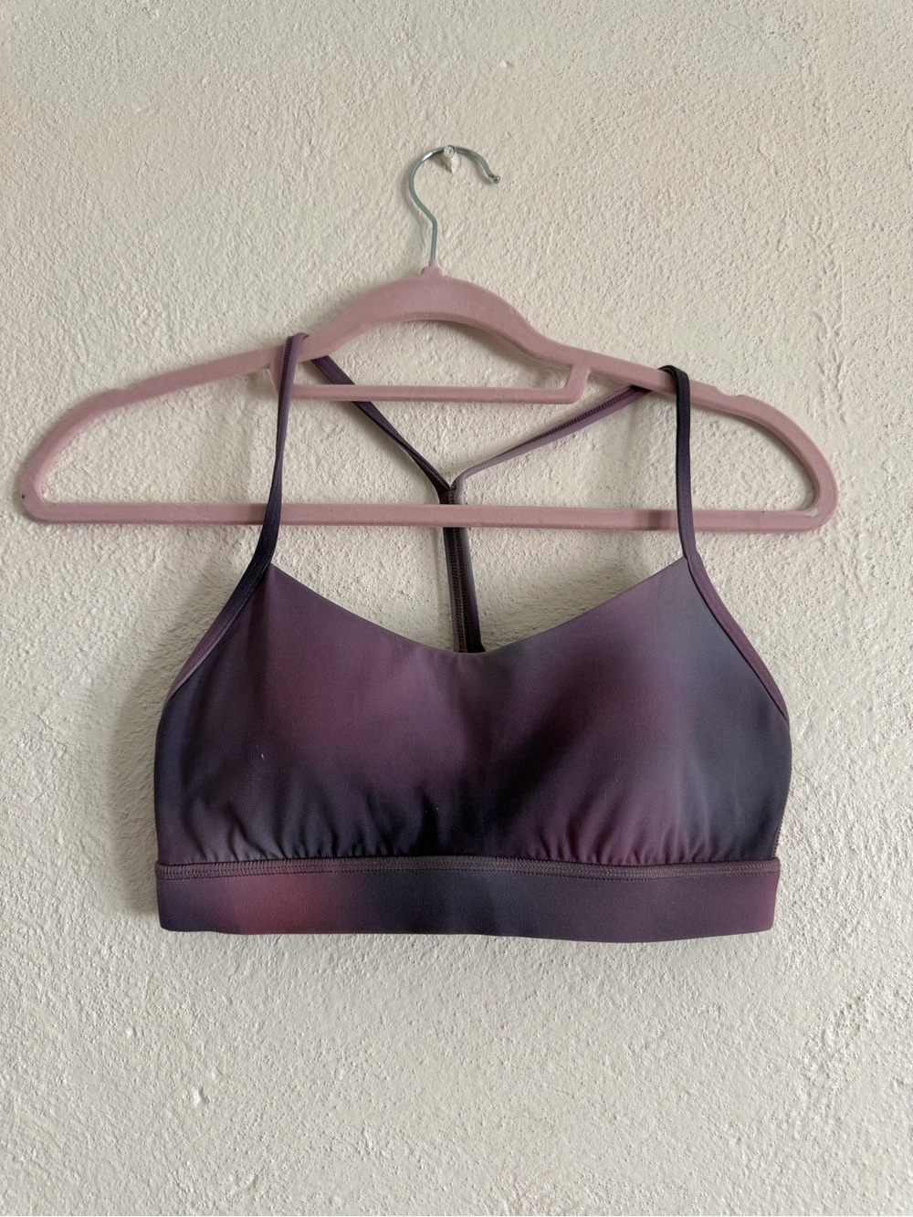 lululemon athletica Purple Ombre Strappy Sports Bra